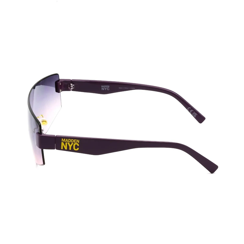 Madden NYC Rimless Shield Sunglasses