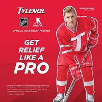 Tylenol Complet Rhume, toux et grippe Plus anti-mucosités, Jour, soulage les symptômes de rhume, toux et grippe, 40 gélules