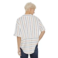 LOVE Ellen DeGeneres - Chemise à manches courtes et à rayures