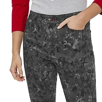 LOVE Ellen DeGeneres Madison Camo Hight-Rise Skinny Jean