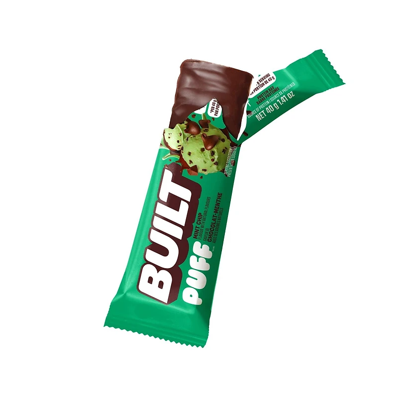 Built Puff Chips de Menthe 40g Barre