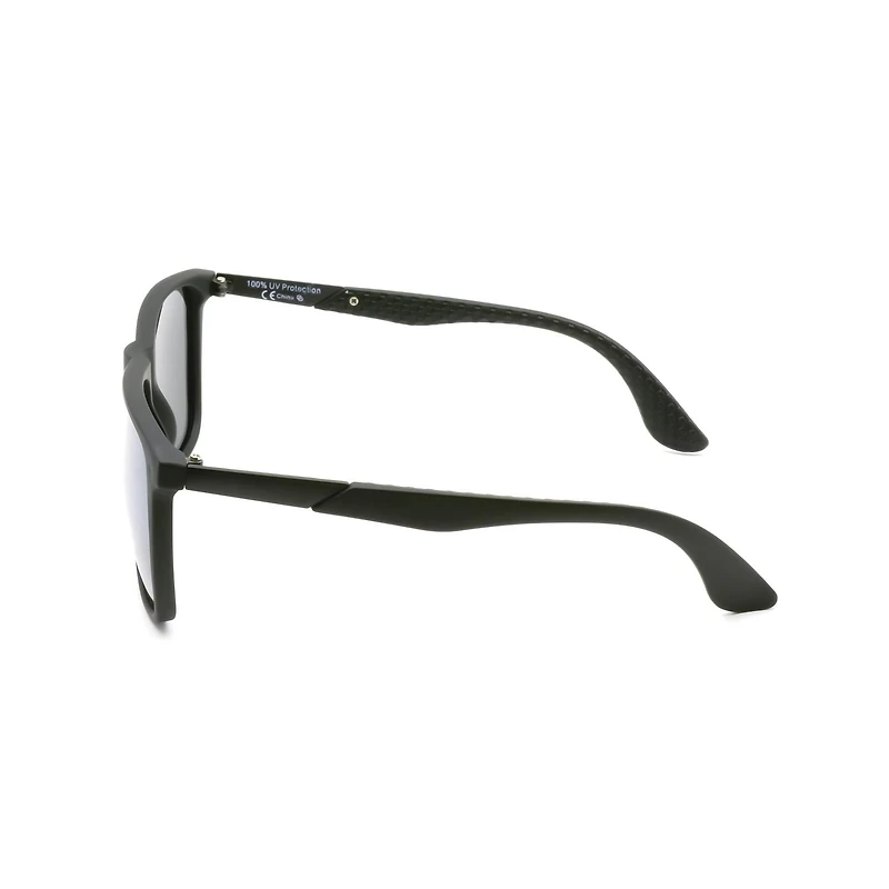 Athletic Works Polarized Black Square Sunglasses