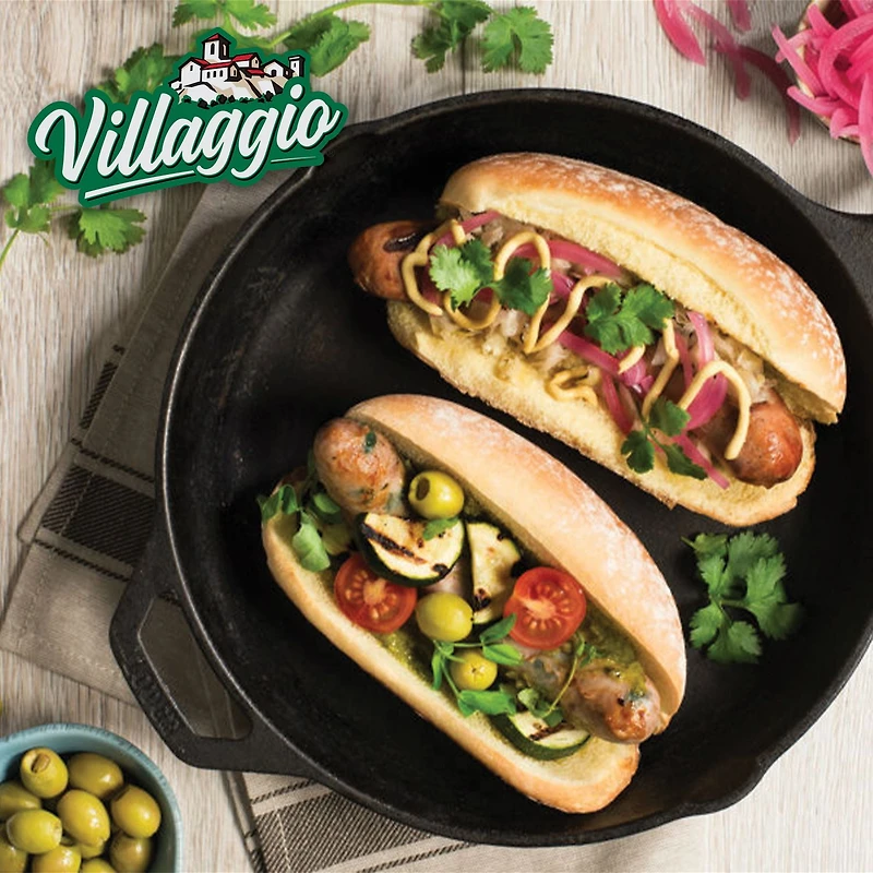 Villaggio® Toscana Extra Soft Sausage Buns, Pack of 6