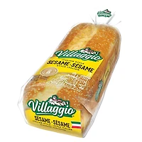 Pain blanc tranché épais au sésame de style italien Villaggio® 675g