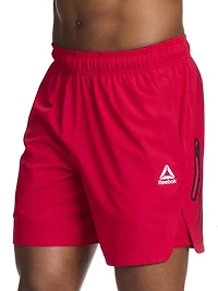 Short d'entraînement Reebok Pace Breaker pour homme, entrejambe de 7"