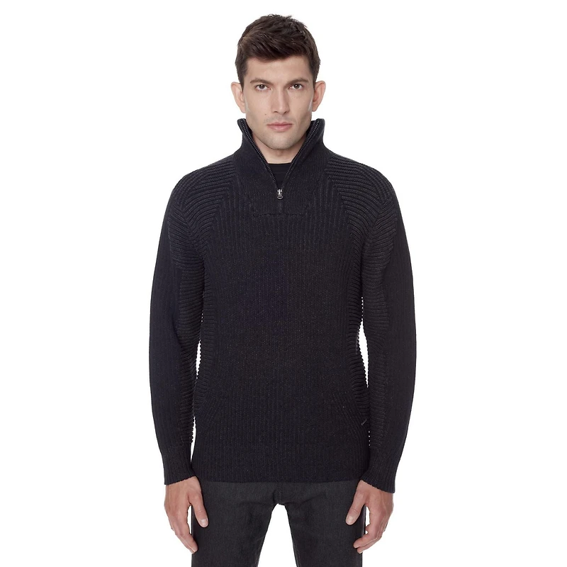 Chandail manches longues Dark Black