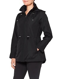Details Women's Lightweight Water Resistant Parka A Pocket