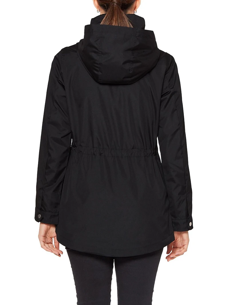 Details Women's Lightweight Water Resistant Parka A Pocket