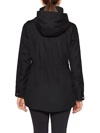 Details Women's Lightweight Water Resistant Parka A Pocket