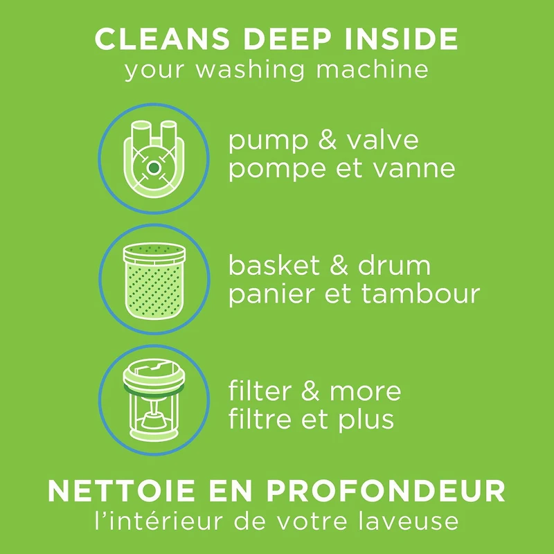 Nettoyant pour laveuse Affresh® 3 Pastilles