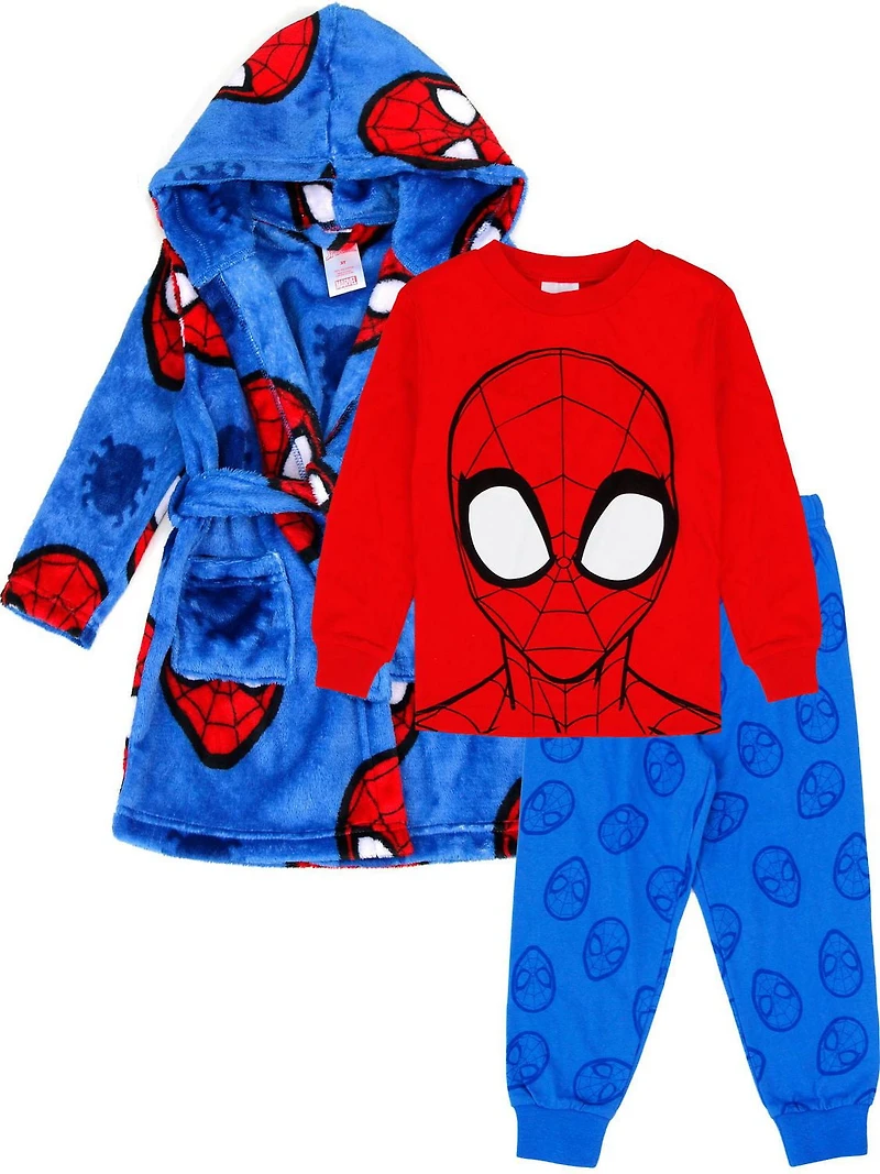 Pyjama Spiderman avec peignoir pour garçon