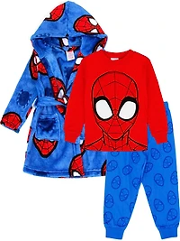 Pyjama Spiderman avec peignoir pour garçon