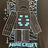 Minecraft Boys Warden Specs Long Sleeve Hoodie