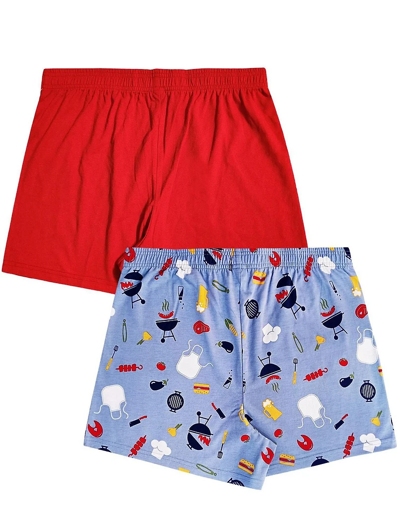 Fox&Badger Knit Sleep 2 Pack Short - Adults - Men