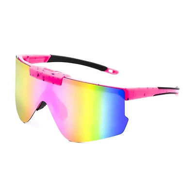 Athletic Works Pink Shield Sunglasses