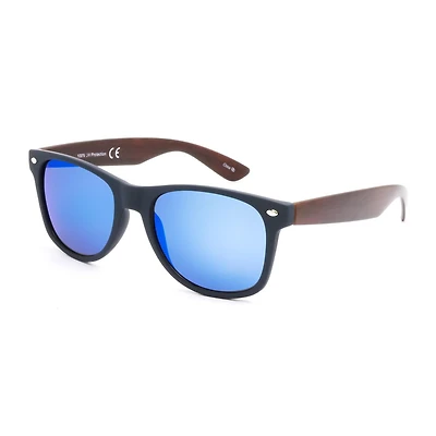 Lunettes de soleil carrées bleu marine TropicCal