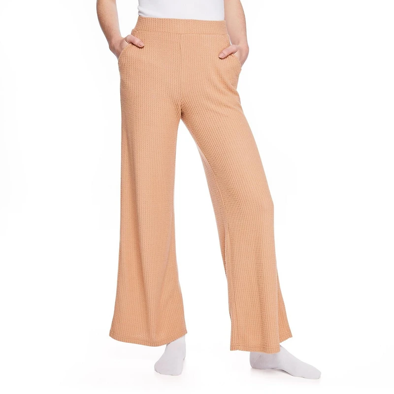 No Boundaries Women's Waffle Knit Pant