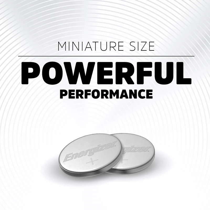 Energizer 2025 Batteries (2 Pack), 3V Lithium Coin Batteries