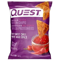 Quest Croustilles De Style Tortilla Protéinées Piment Doux Épicé | 1.1oz Quest Croust Doux Épicé