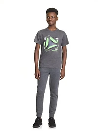 Reebok Boys Fragments Short Sleeve Graphic Tee