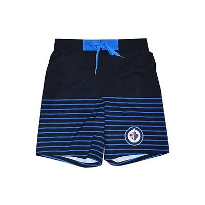 Men's NHL Horizontal Winnipeg Swim Trunks