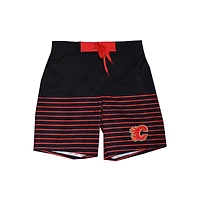 Men's NHL Horizontal Alternate Calgary Swim Trunks