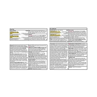 Tylenol Extra fort, Rhume, Duo pratique Jour/Nuit, soulage les symptômes de rhume 40 comprimés