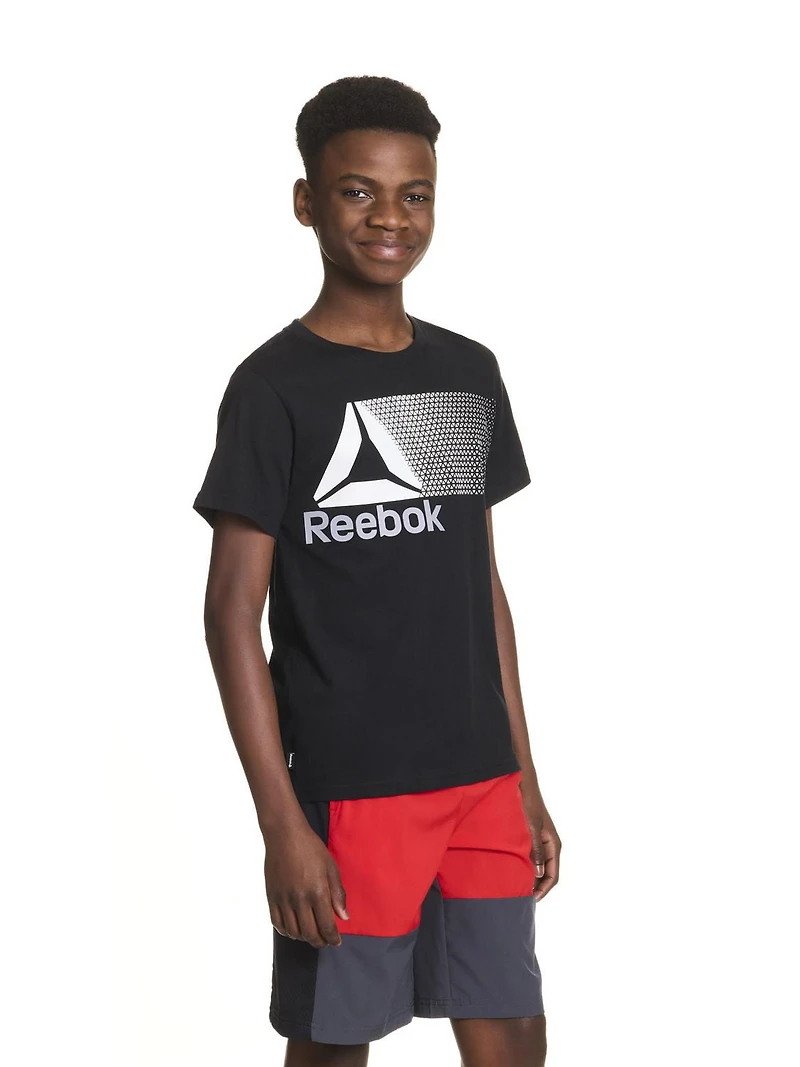 T-shirt graphique à manches courtes Rush de Reebok pour garçons