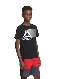 T-shirt graphique à manches courtes Rush de Reebok pour garçons
