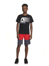 T-shirt graphique à manches courtes Rush de Reebok pour garçons