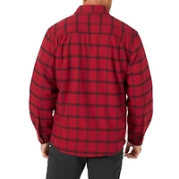 Wrangler Veste Chemise Doublée Sherpa Pour Homme