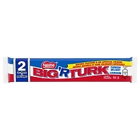 Barre de chocolat au loukoum BIG TURK 2 morceaux 86 g