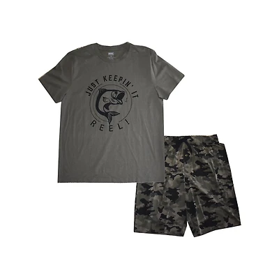 Men's Keepin It Reel 2 Piece Sleep Set
