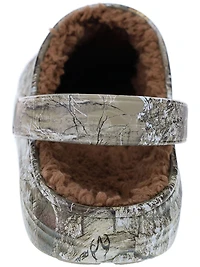 Rugged Shark Men's Faux Fur Clog Shoes