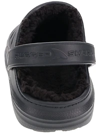 Rugged Shark Women's Faux Fur Clog Shoes