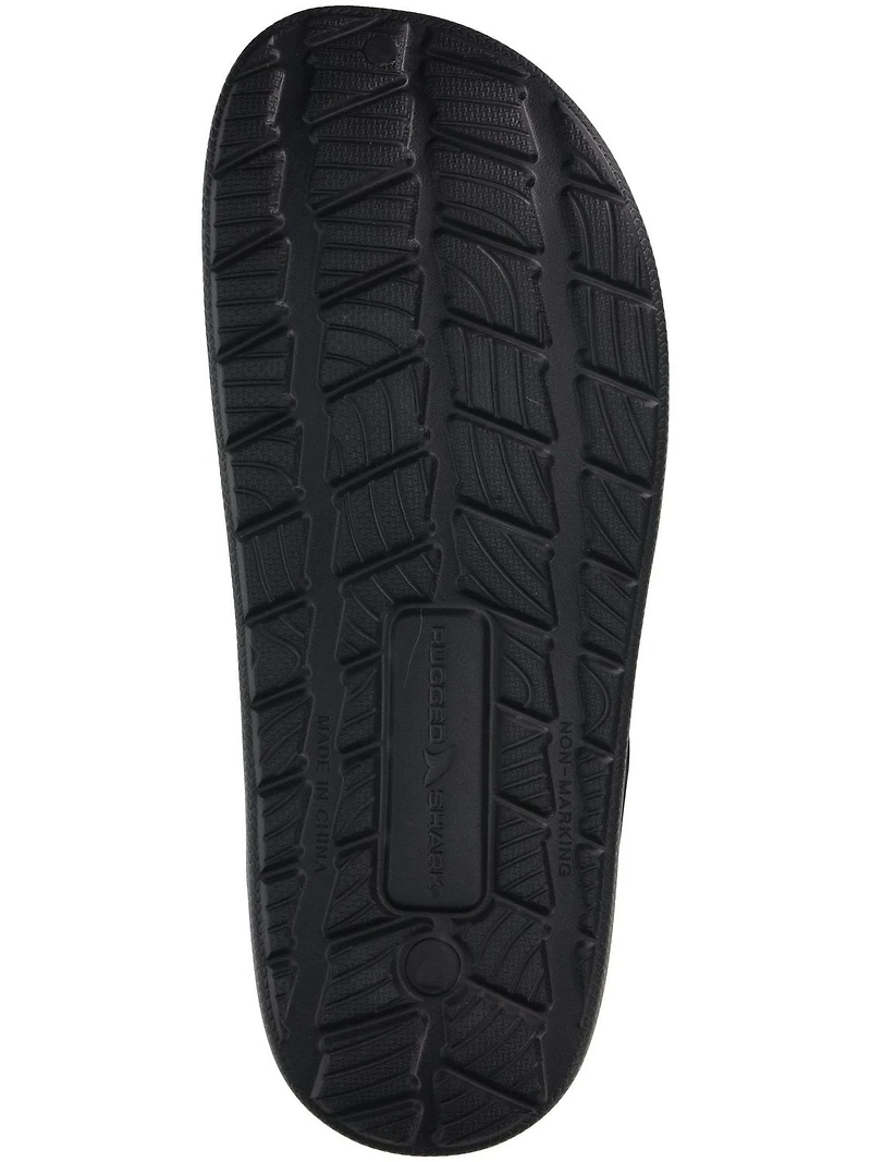 Rugged Shark Women's Faux Fur Clog Shoes