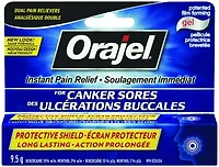Gel Orajel pour ulcérations buccales 9.5 g