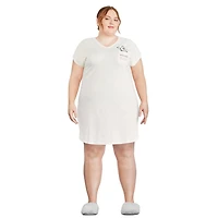 Chemise de nuit avec encolure en V George Plus pour femmes Tailles 1X–4 X