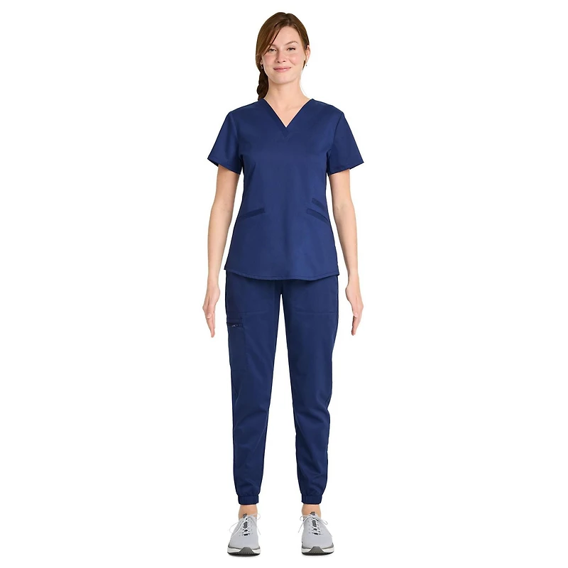 Scrubstar Women's Ultimate Stretch V-Neck Scrub Top WC854A