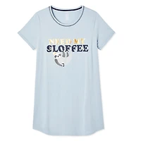 George Plus Women's Rolled Sleeve Nightshirt