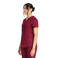 Scrubstar Women's Ultimate Stretch V-Neck Scrub Top WC854A