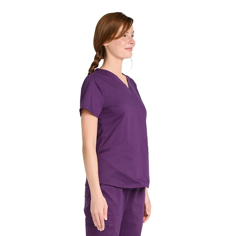 Scrubstar Women's Ultimate Stretch V-Neck Scrub Top WC854A