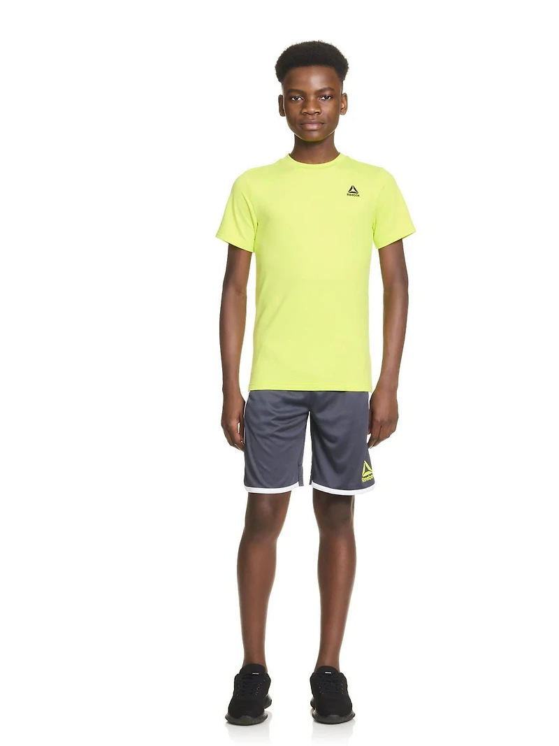 Reebok Boys Groundwork Performance Shorts with Pockets