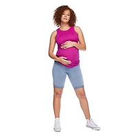 Paisley Sky Maternity OTB Knit Bermuda Short