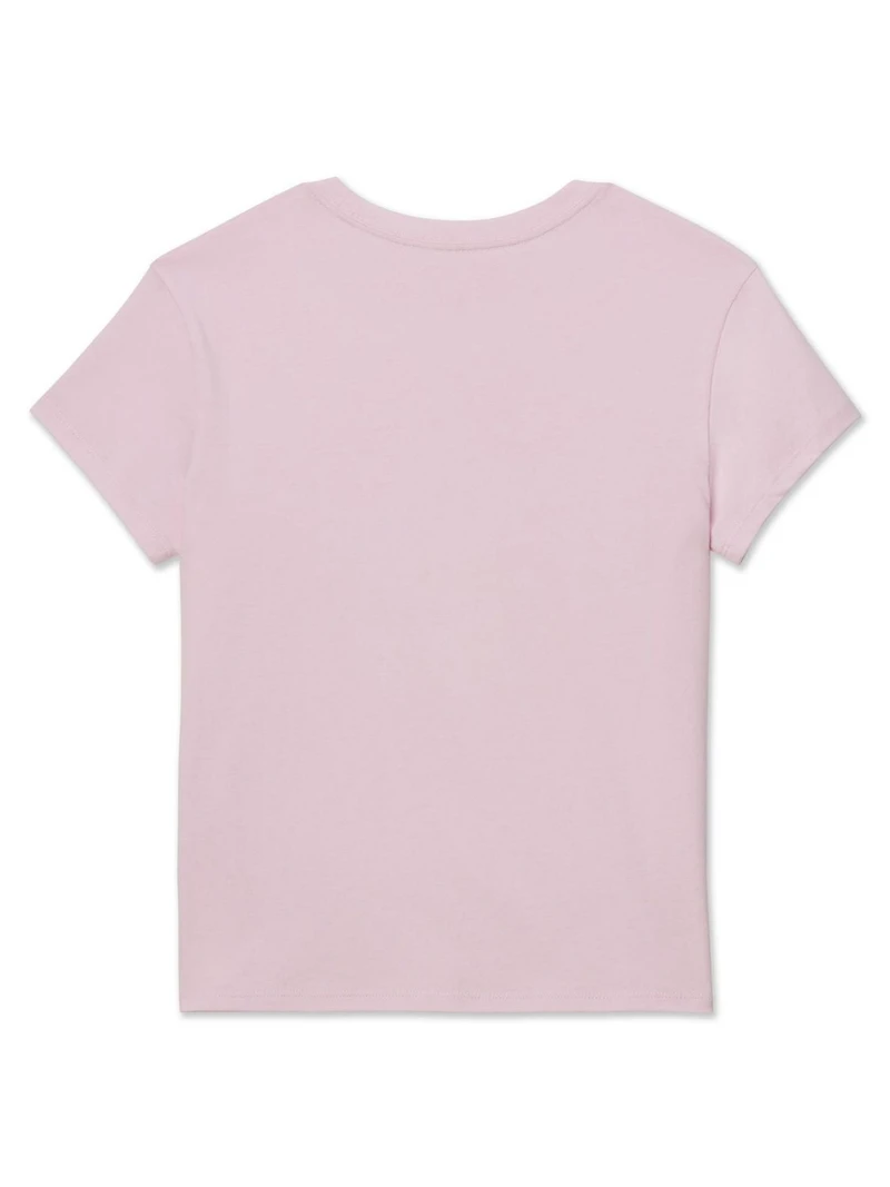 T-shirt graphique à manches courtes Reebok Fragments pour fille