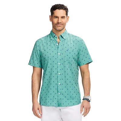 CHANDAIL MANCHES COURTES TISSÉE