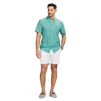 CHANDAIL MANCHES COURTES TISSÉE