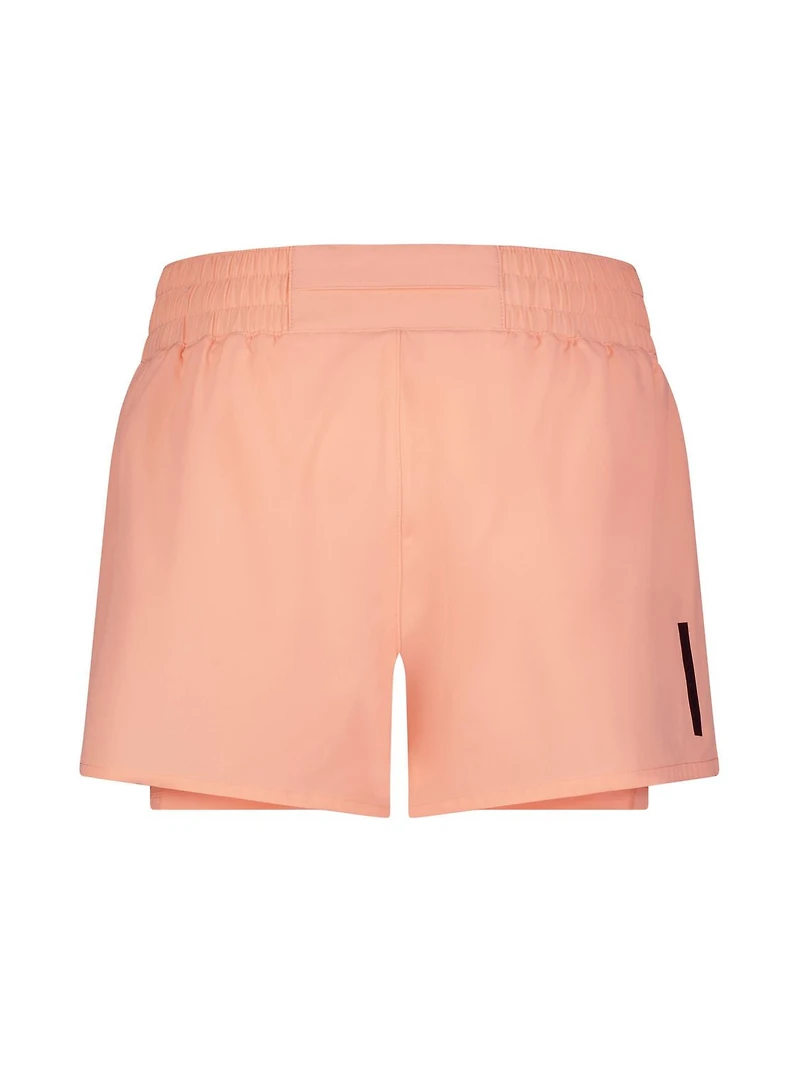 Short de compression haute performance 2 en 1 « Reflex » pour femme de Reebok Tailles XS-2XL