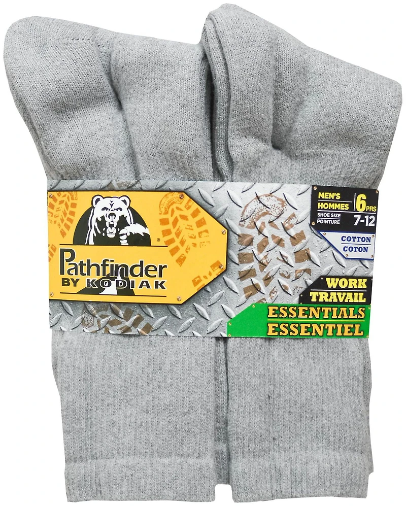 Mens Kodiak 6-Pack Work Socks