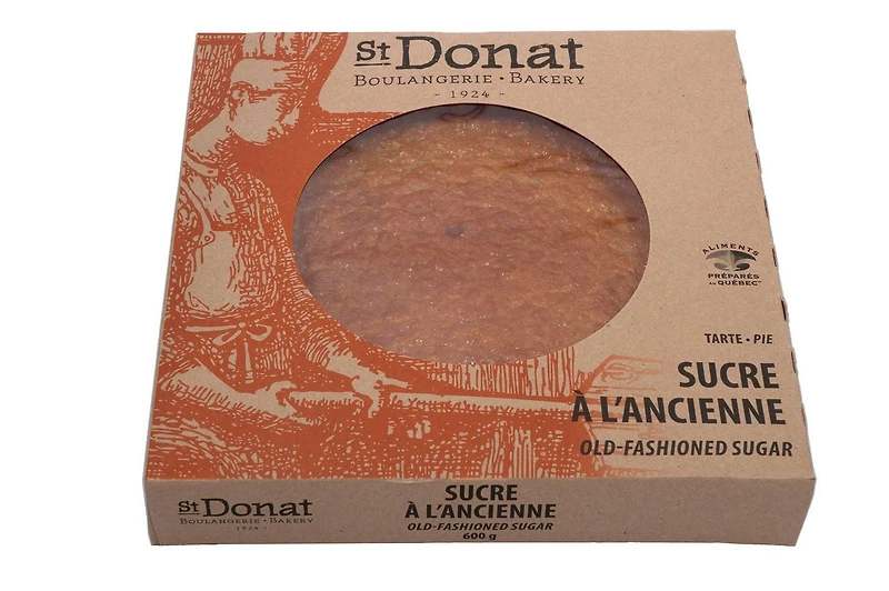 Boulangerie St-Donat Bakery St-Donat Bakery Old-Fashioned Sugar Pie, 600 g